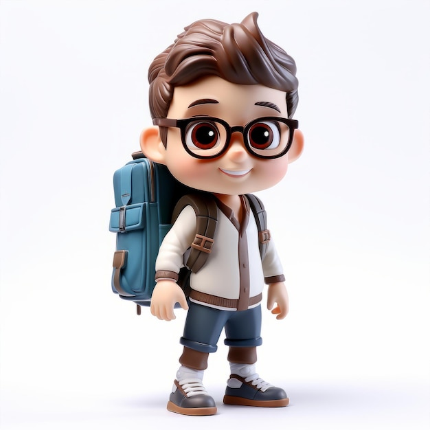 Mini Student Funko Pop With Backpack Back To School