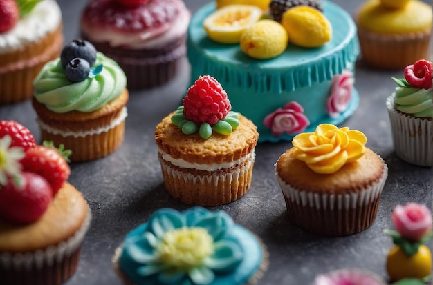 Miniature Cakes Adorable bites for tea parties