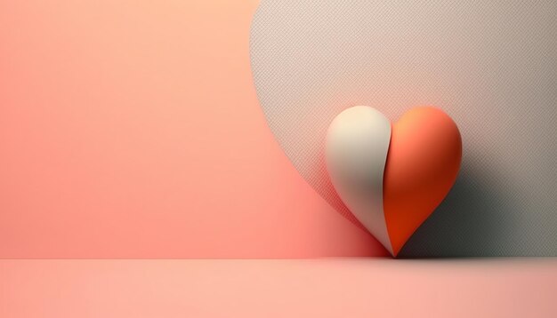 Photo minimal background mock up with podium for product displayabstract white geometry shape background minimalist valentine's day pink backgroundabstract mock up backgroundup 3d rendering