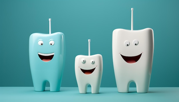 Minimal and creative Dental commercial photography for advertisement