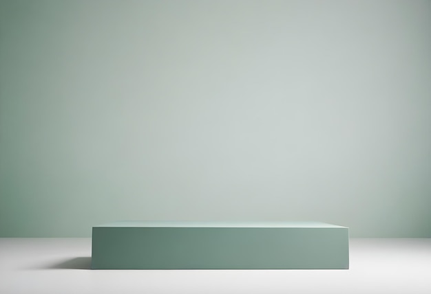 Photo minimal gradient podium