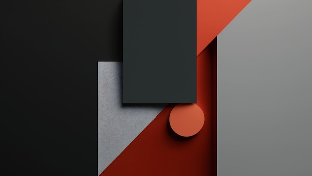 A minimal graphic design wallpaper for a graphic design studio on a charcoal background color