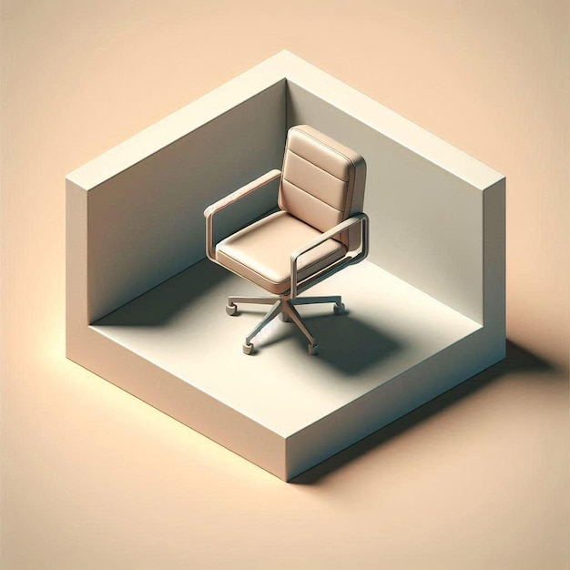 Photo minimal office chair