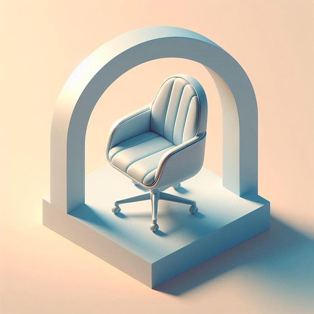 Photo minimal office chair