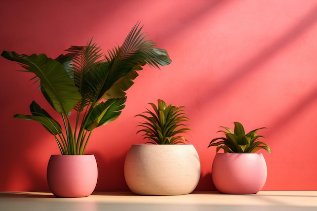 Minimal tropical plant composition