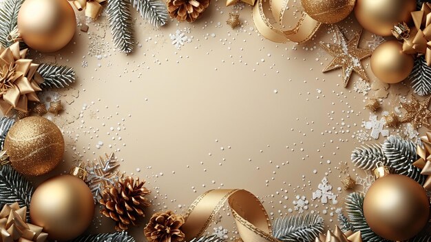 Minimal Vector Background In Light Gold