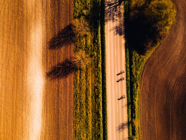 Minimalism. Country Road