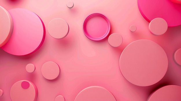 minimalist abstract pink background