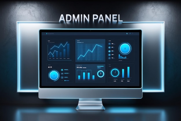 Minimalist Admin Dashboard Design