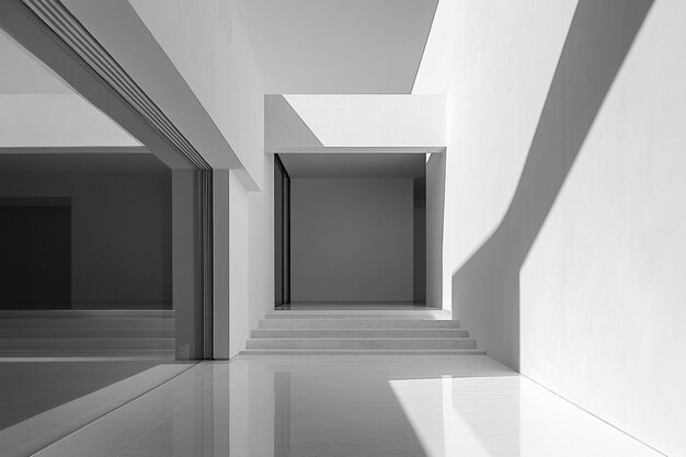 Minimalist Architectural Design with Clean Lines