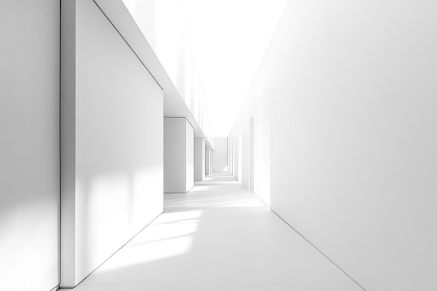 Minimalist Architectural Design with Clean Lines