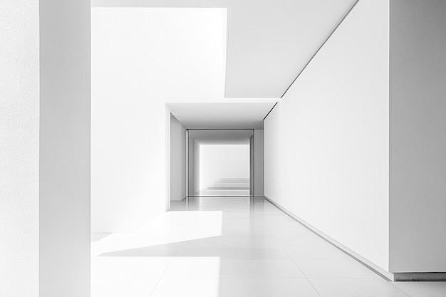 Minimalist Architectural Design with Clean Lines