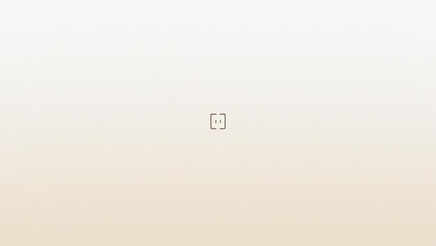 Photo minimalist background small centered icon on plain canvas for elegant design