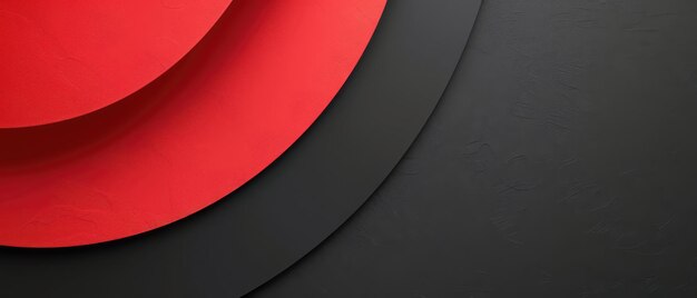 Photo minimalist black friday banner with red and black theme spacious for text