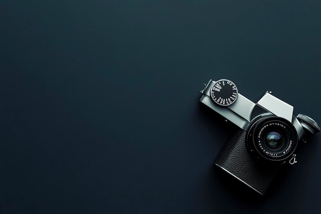 Minimalist Camera Mockups A Stylish Black Design for Modern Branding