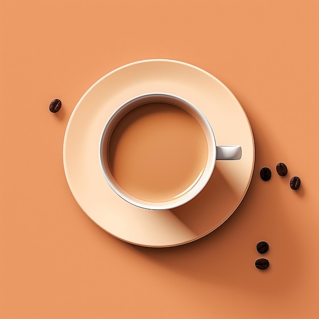 Minimalist coffee background