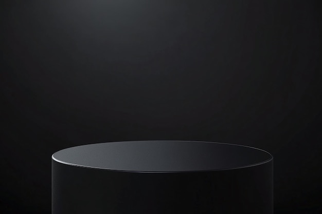 Minimalist Dark Surface for Luxury Product Presentation