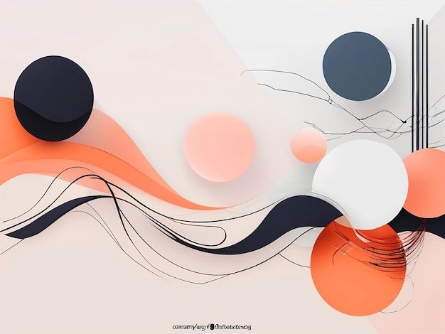 Photo minimalist designs abstract background