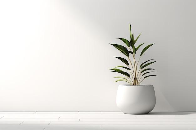 Minimalist Elegance and Indoor Plant Decor Minimal Elegant Interior Design