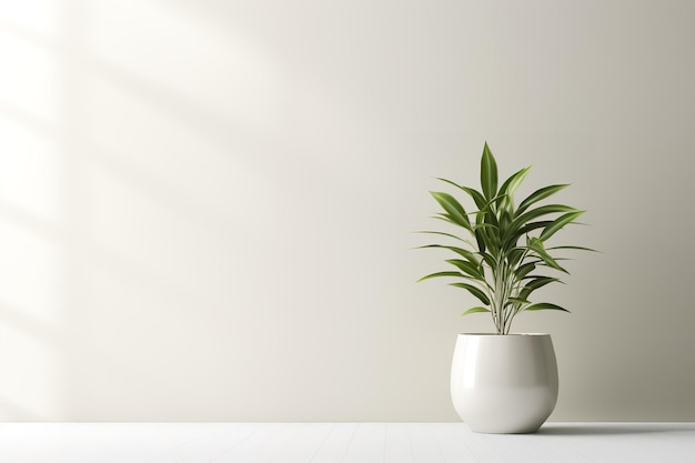 Minimalist Elegance and Indoor Plant Decor Minimal Elegant Interior Design