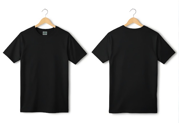 Minimalist Fashion Blank Black Tees