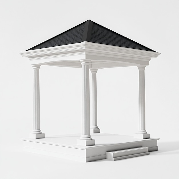 Photo minimalist gazebo