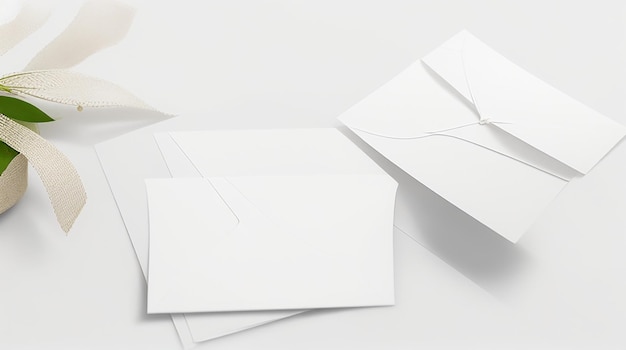 Minimalist Greeting Card Mockup