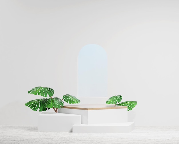 Minimalist Interior concept for product presentation