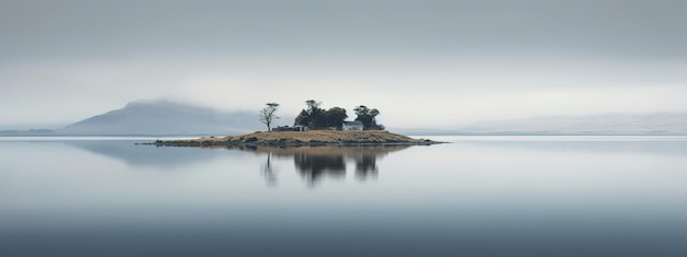 minimalist landscape in New Zealand