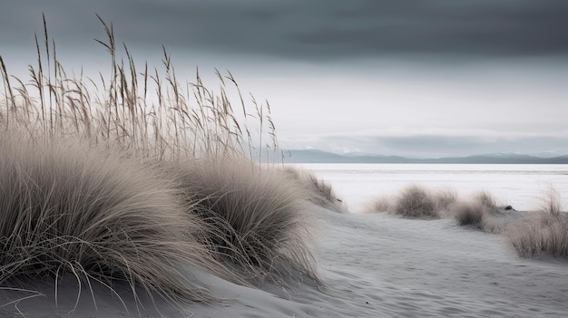 minimalist landscape in New Zealand