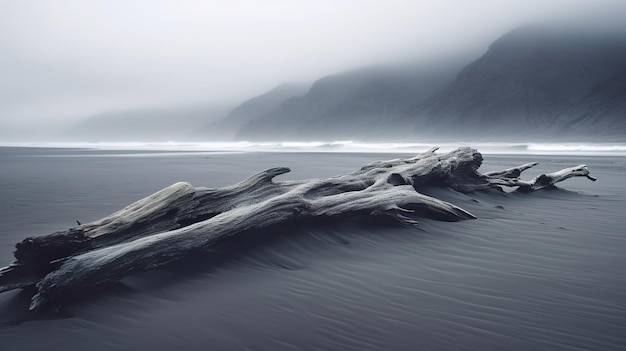 minimalist landscape in New Zealand