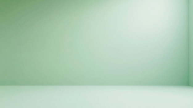 Minimalist Light Green Background for Creative Design