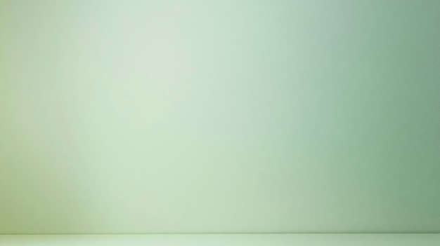 Minimalist Light Green Background for Creative Design