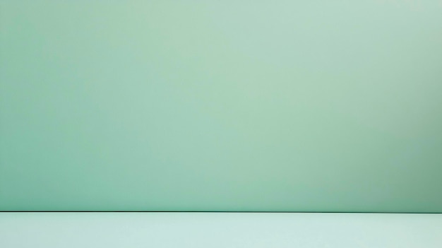 Photo minimalist light green background for creative design