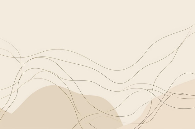 Photo a minimalist line art background featuring a continuous line flowing gracefully across the canvas cr