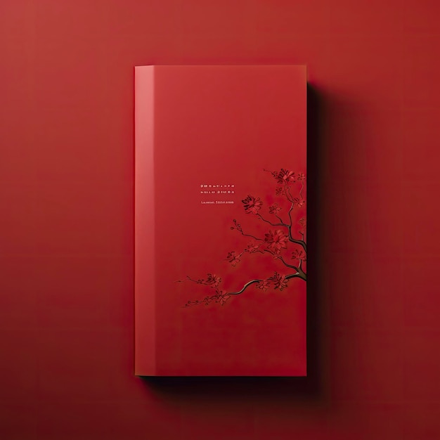 Minimalist luxury chinese new year red packet