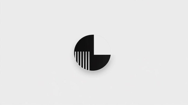 Photo minimalist and modern logo design featuring geometric shapes