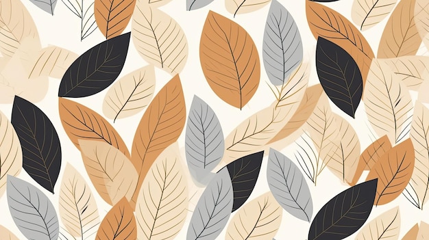 Minimalist and natureinspired patterns with clean lines