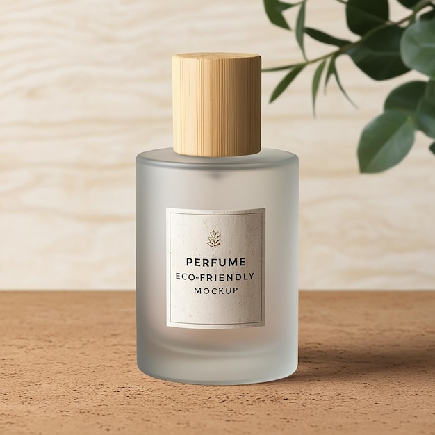 Photo minimalist perfume bottle