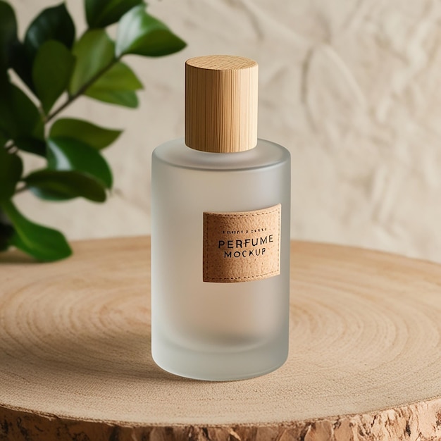 minimalist perfume bottle