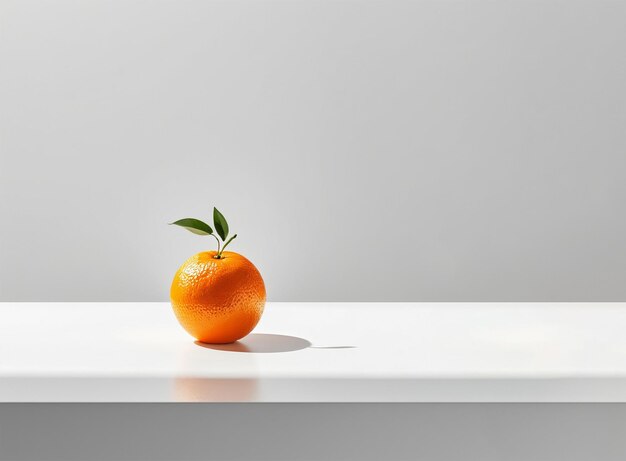 A minimalist photo of oranges