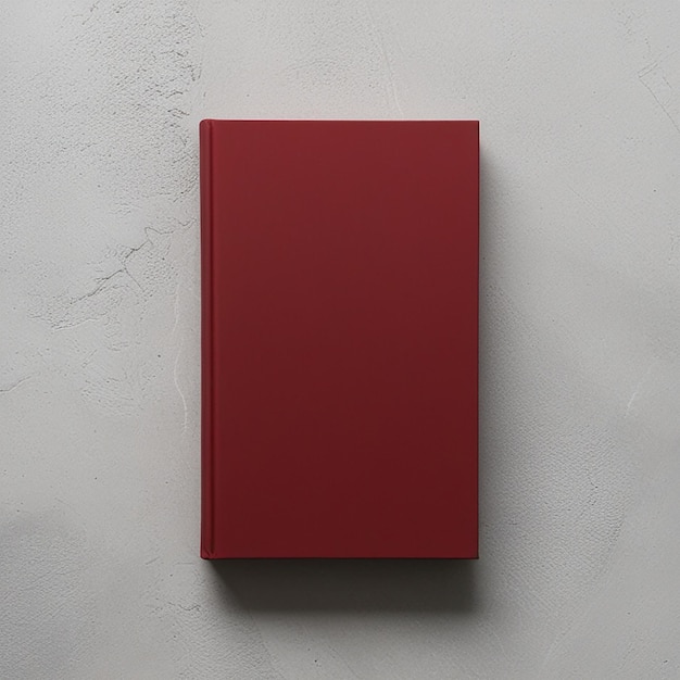 Photo minimalist plain hardcover book