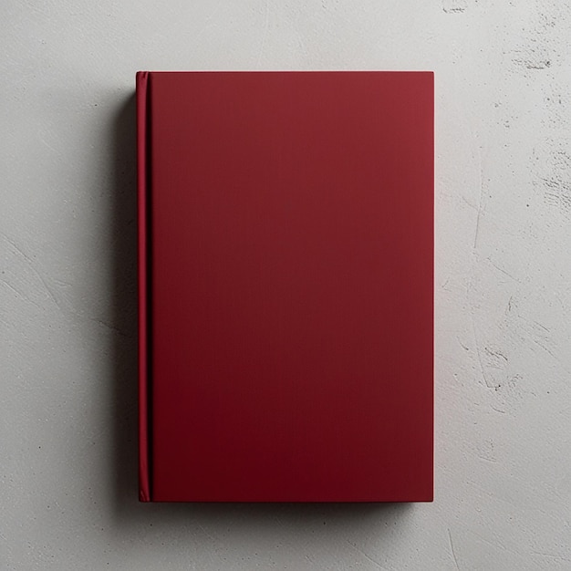 Photo minimalist plain hardcover book