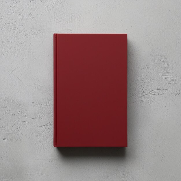 Photo minimalist plain hardcover book