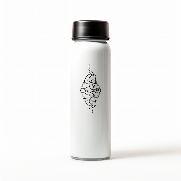 Minimalist Ramadan water bottle