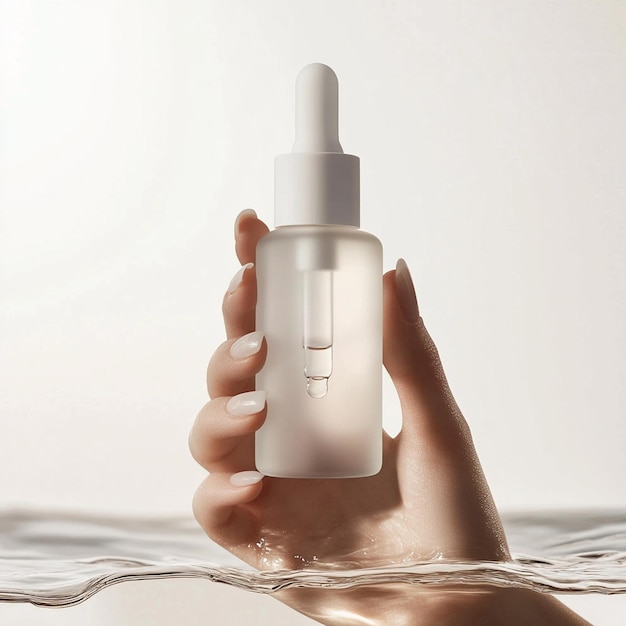 Minimalist Skincare Bottle