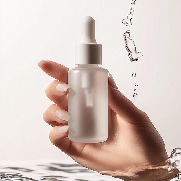 Minimalist Skincare Bottle