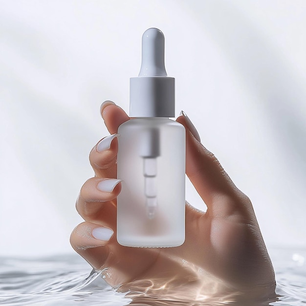 Minimalist Skincare Bottle