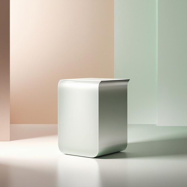 Photo a minimalist sleek and_modern product display podium