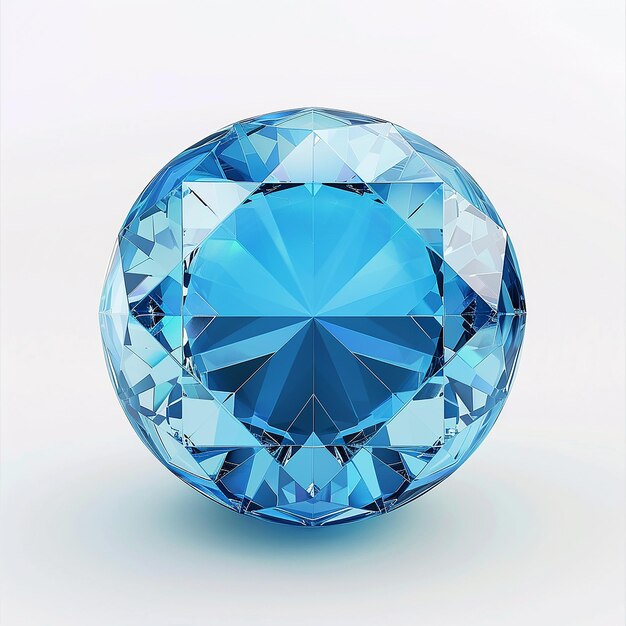 Minimalist sphere jewelry in blue zirconia 4b15d5 luxurious ultra detailed polished finish real